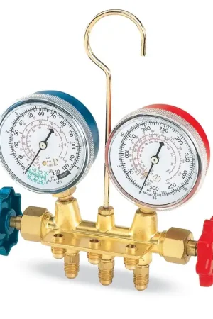 R12 Brass Manifold Set - FJC Price Drop