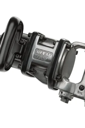 1 Inch Drive Super Duty Aluminum Stubbie Air Impact Wrench - Aircat Tools Exclusive