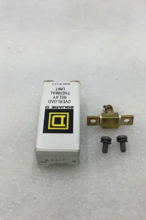 Square D A13.2 Overload Relay Thermal Unit Heater Element Original