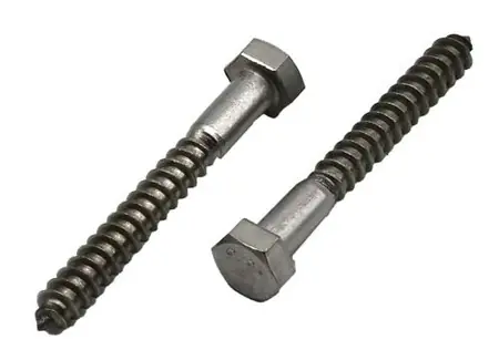 Sale 5/16 X 2 STAINLESS STEEL HEX HEAD LAG BOLT GRADE 304 (18-8)