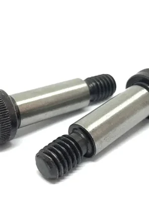 Time-Limited 1/4" x 3/8" x #10-24  Allen Socket Alloy Shoulder Bolts Black Oxide